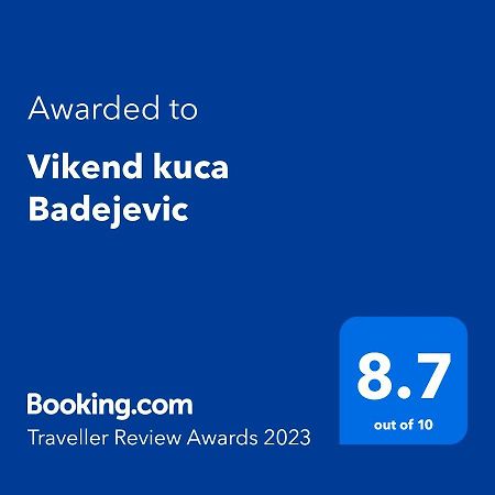 Etno Kuca Badejevic Villa Plavna Luaran gambar